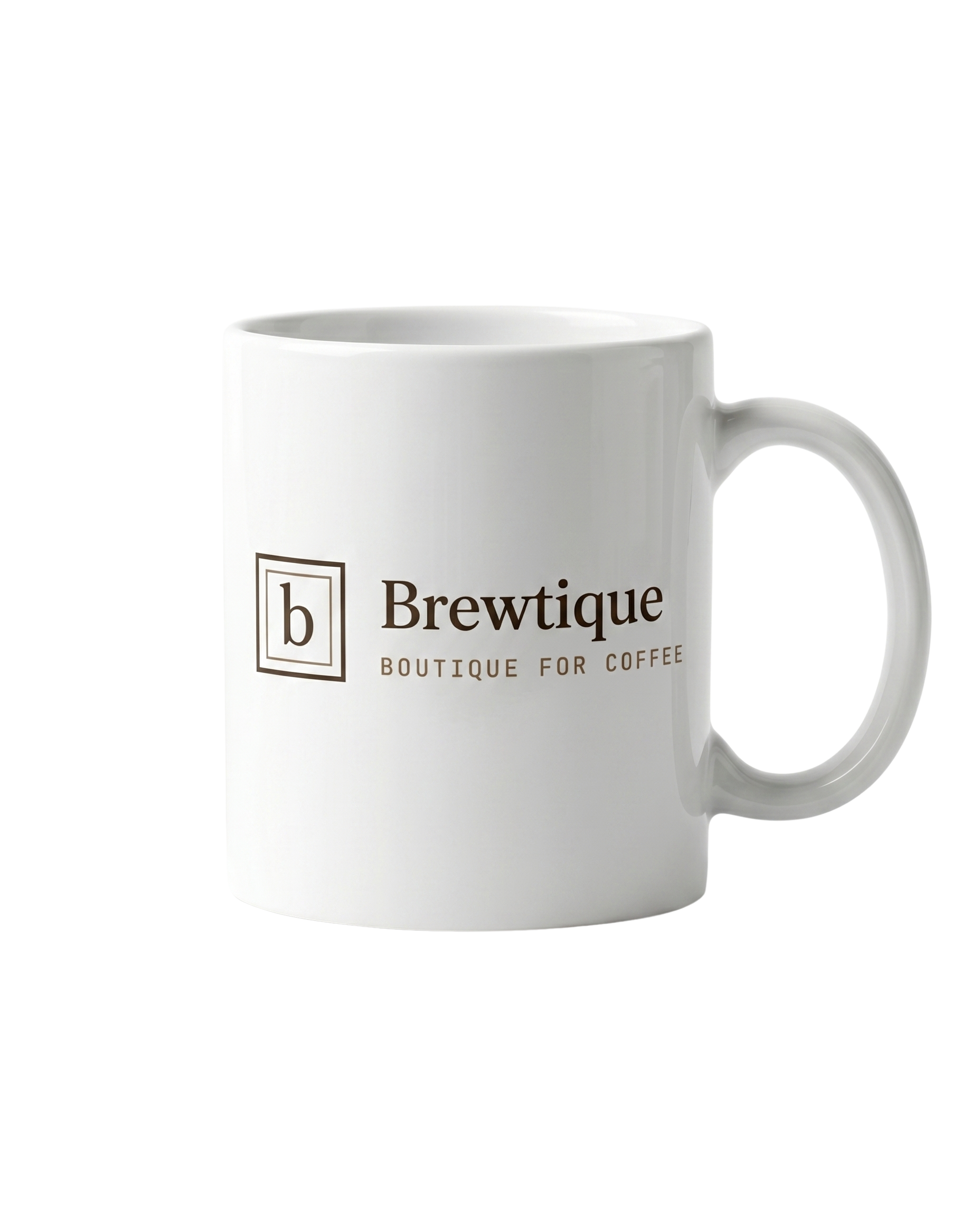 Tasse mit Brewtique-Logo (Keramik)